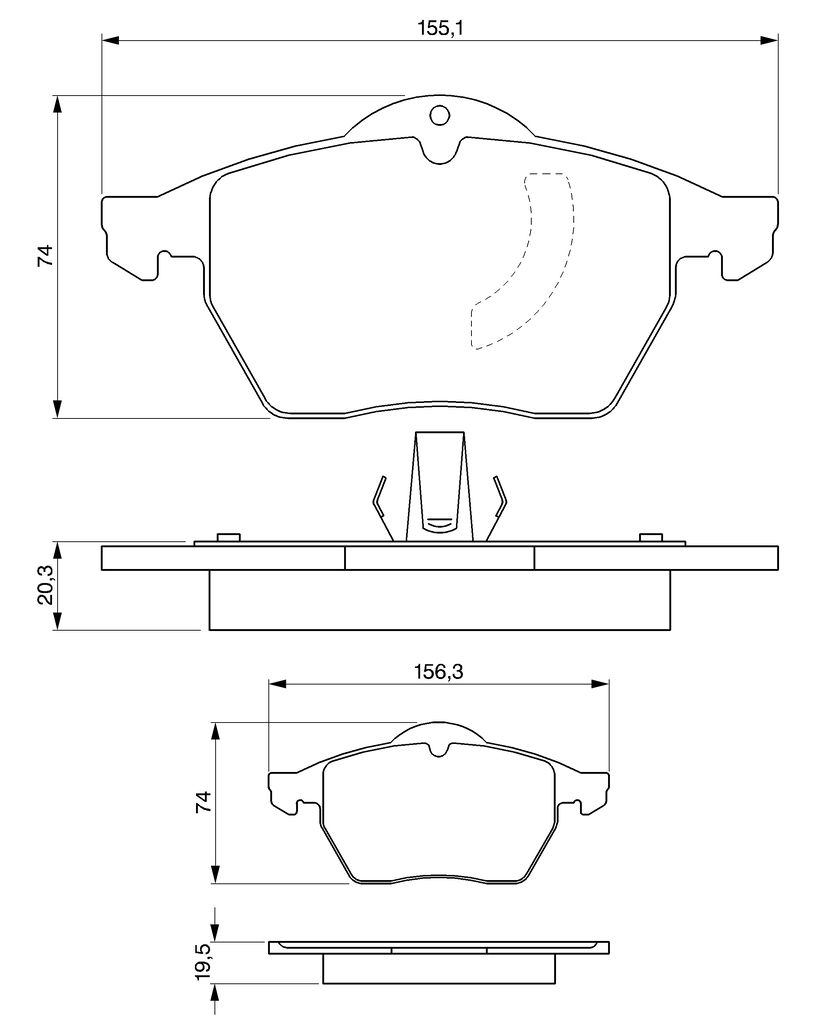 Brake Pad Set, disc brake-4