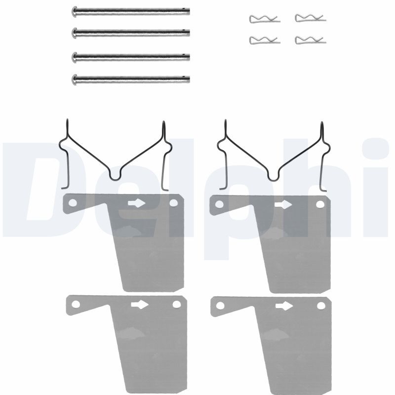 Accessory Kit, disc brake pad