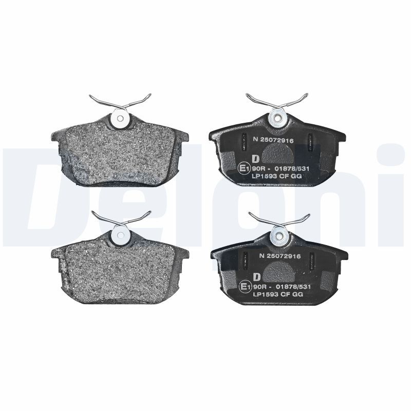 Brake Pad Set, disc brake-1