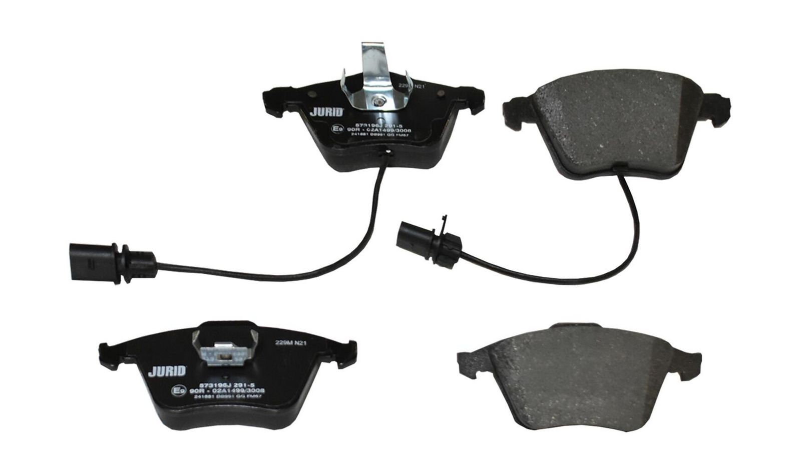 JURID 573196J Brake pad set, disc brake