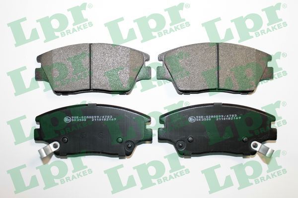 LPR 05P2169 Brake pad set, disc brake
