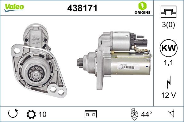 VALEO 438171 Starter