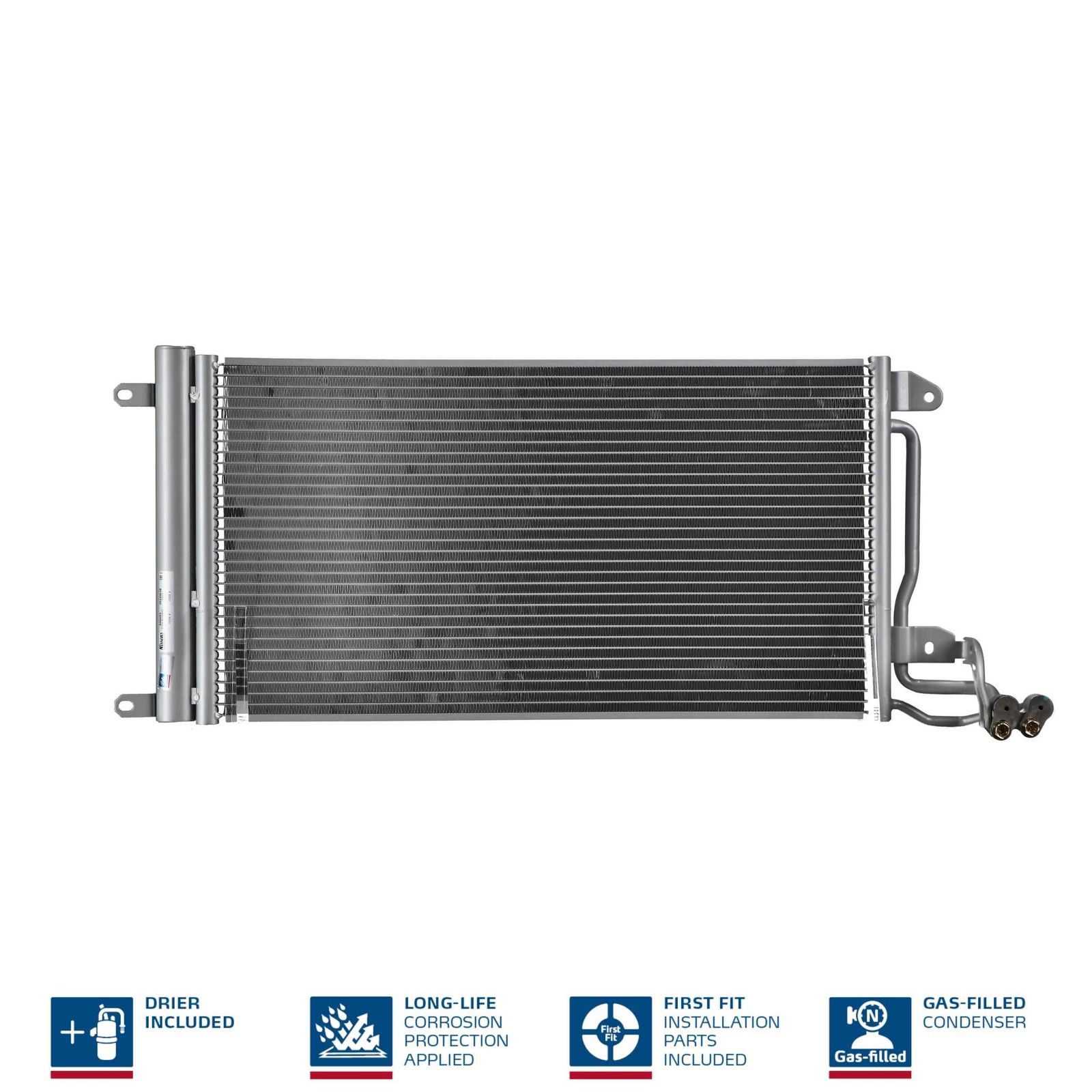 NISSENS 940093 Condenser, air conditioning