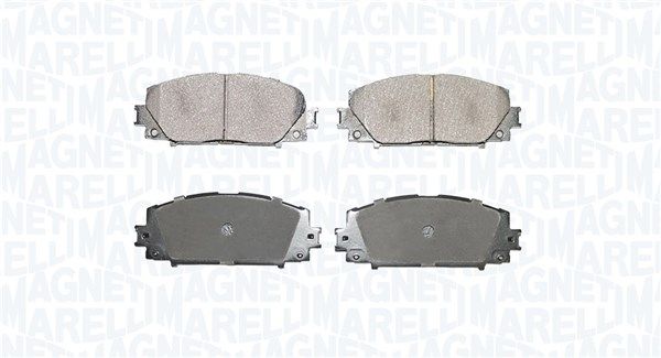 MAGNETI MARELLI 363916060827 Brake pad set, disc brake