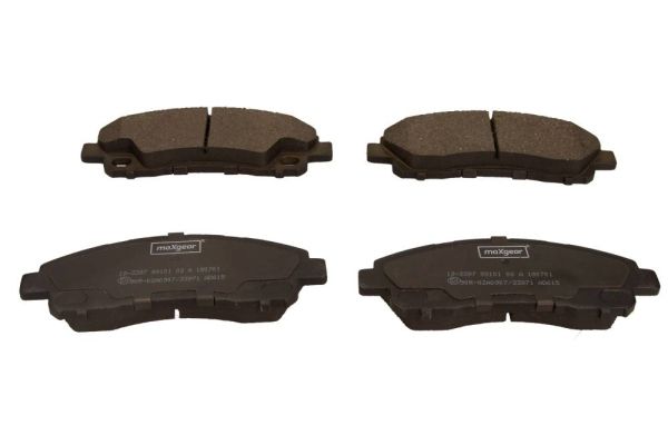 Brake Pad Set, disc brake-main