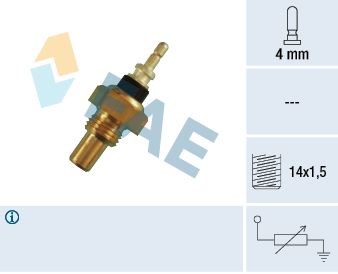 Sensor, coolant temperature