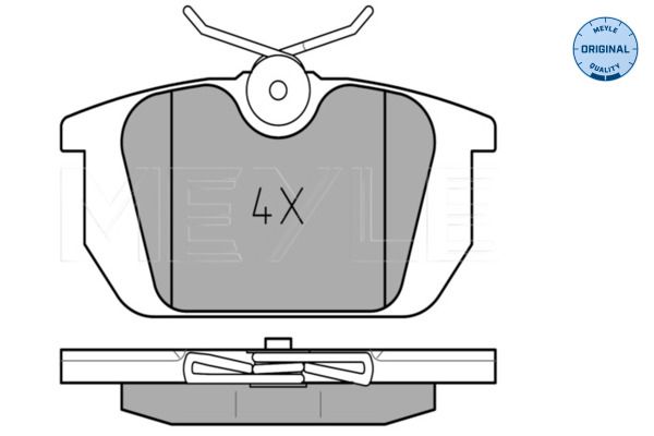 stabdžių trinkelių rinkinys, diskinis stabdys-1