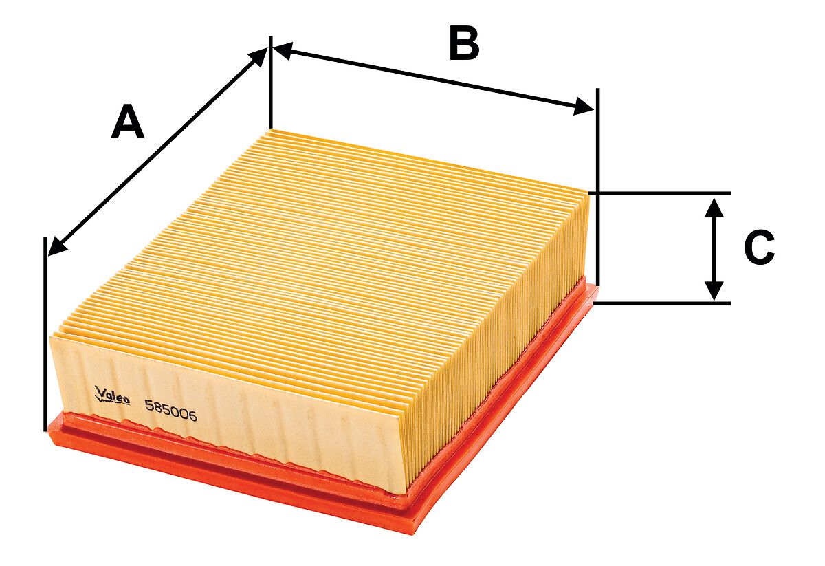 VALEO 585006 Oro filtras