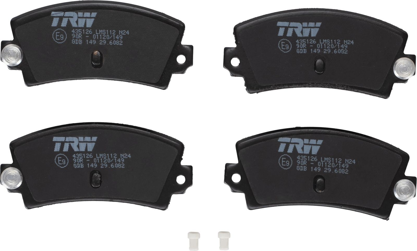 TRW GDB149 Brake pad set, disc brake