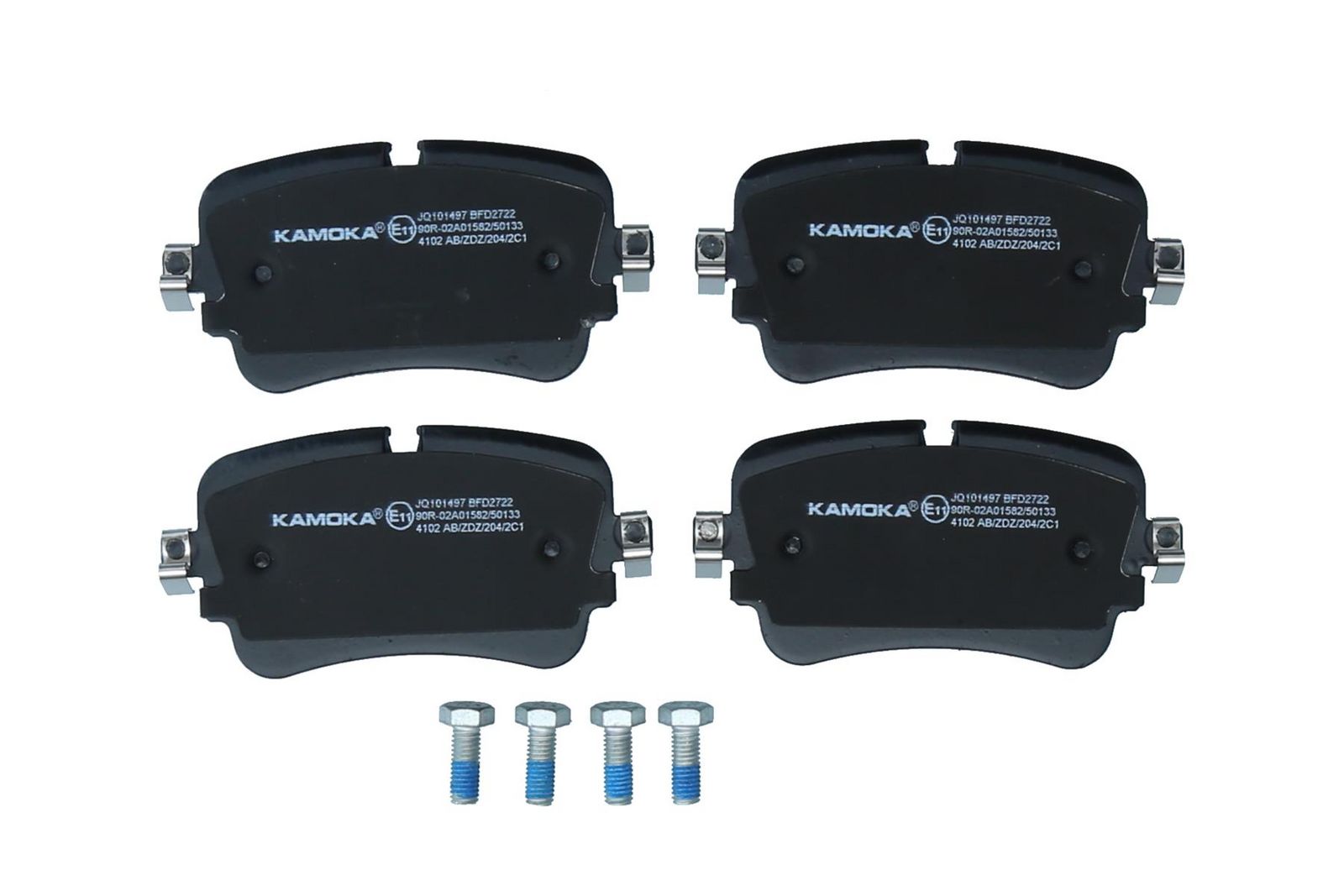 KAMOKA JQ101497 Brake pad set, disc brake