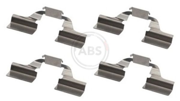 priedų komplektas, diskinių stabdžių trinkelės