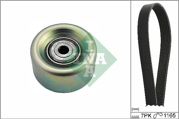 SCHAEFFLER INA 529 0274 10 V-ribbed belt set