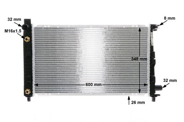 Radiator, engine cooling-10