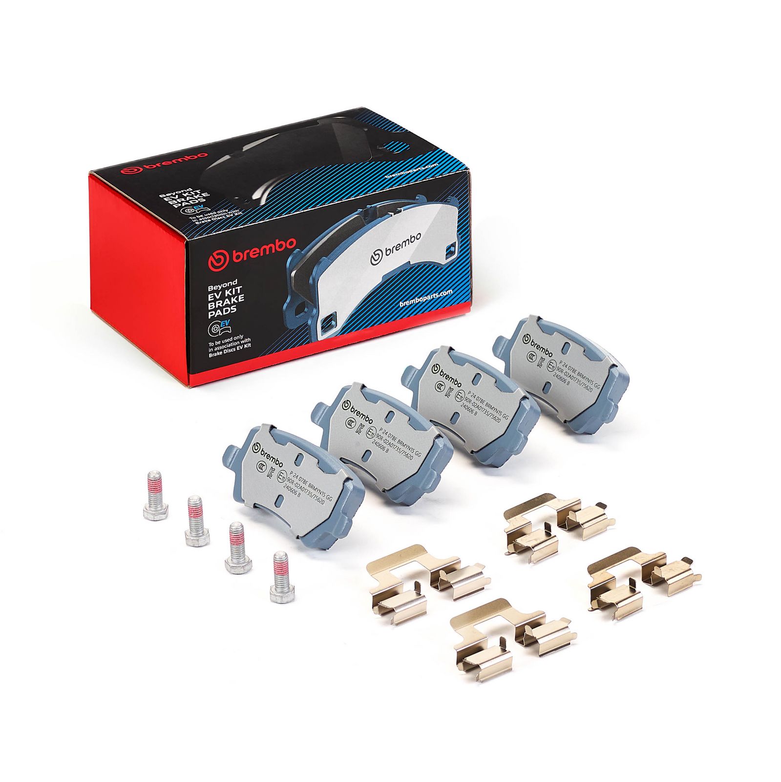 BREMBO P 24 078E Brake pad set, disc brake