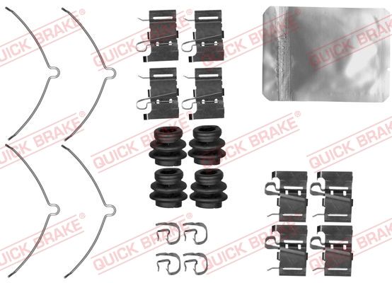 QUICK BRAKE 109-0001 Accessory kit, disc brake pad