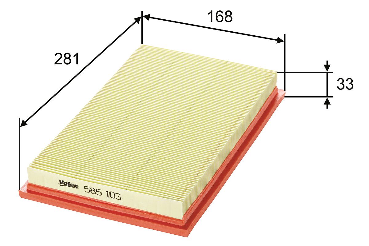 VALEO 585103 Air filter