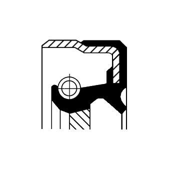 CORTECO 49491912 Shaft seal, differential