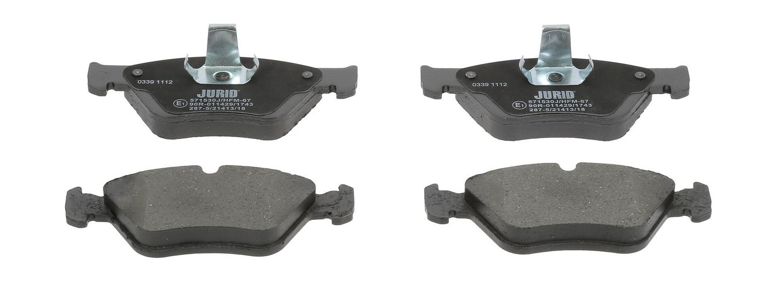 JURID 571530J Brake pad set, disc brake