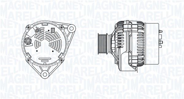 MAGNETI MARELLI 063731062010 Alternator