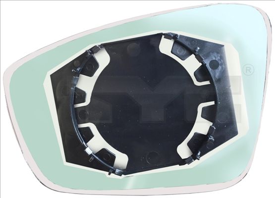 TYC 332-0056-1 Mirror glass, exterior mirror