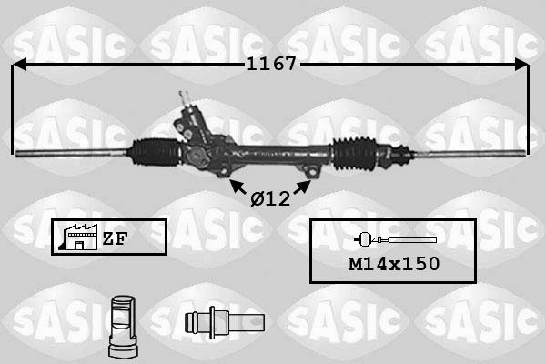 SASIC 7006023 Steering gear