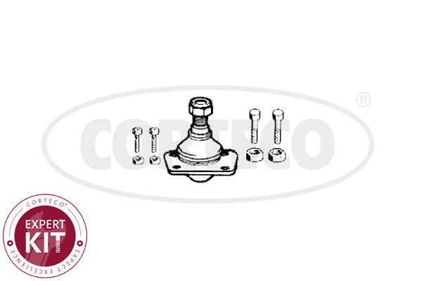 CORTECO 49395749 Šarnyras / girgždukas