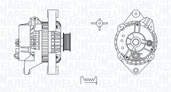 MAGNETI MARELLI 063731581010 Alternator