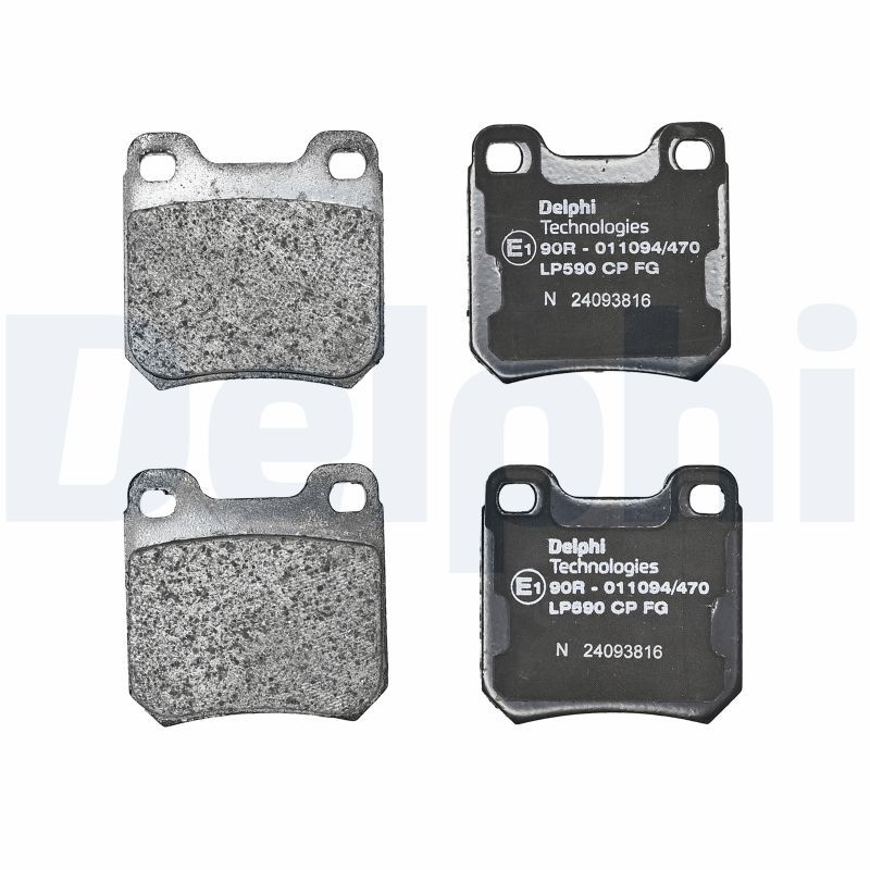 Brake Pad Set, disc brake-1