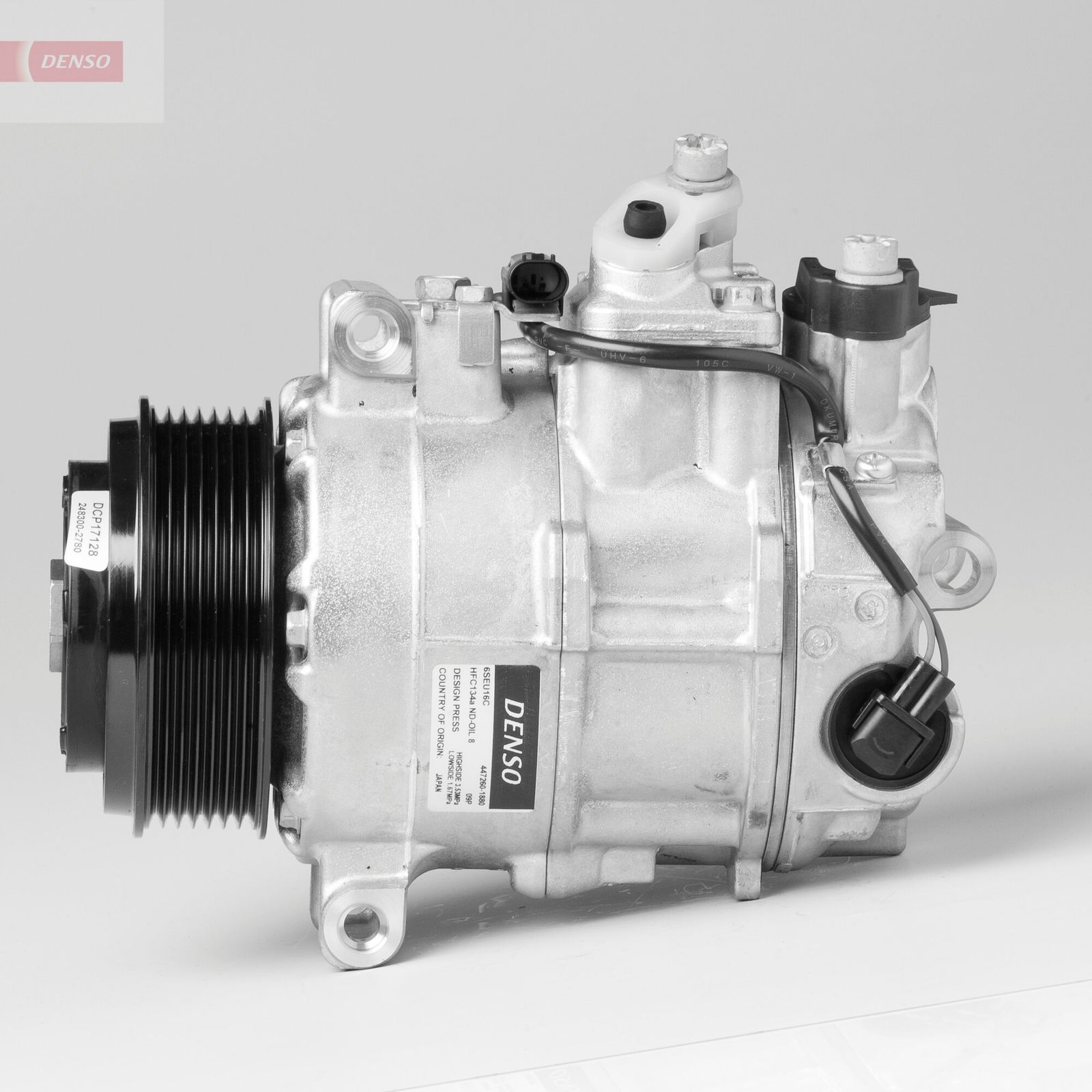 DENSO DCP17128 Compressor, air conditioning