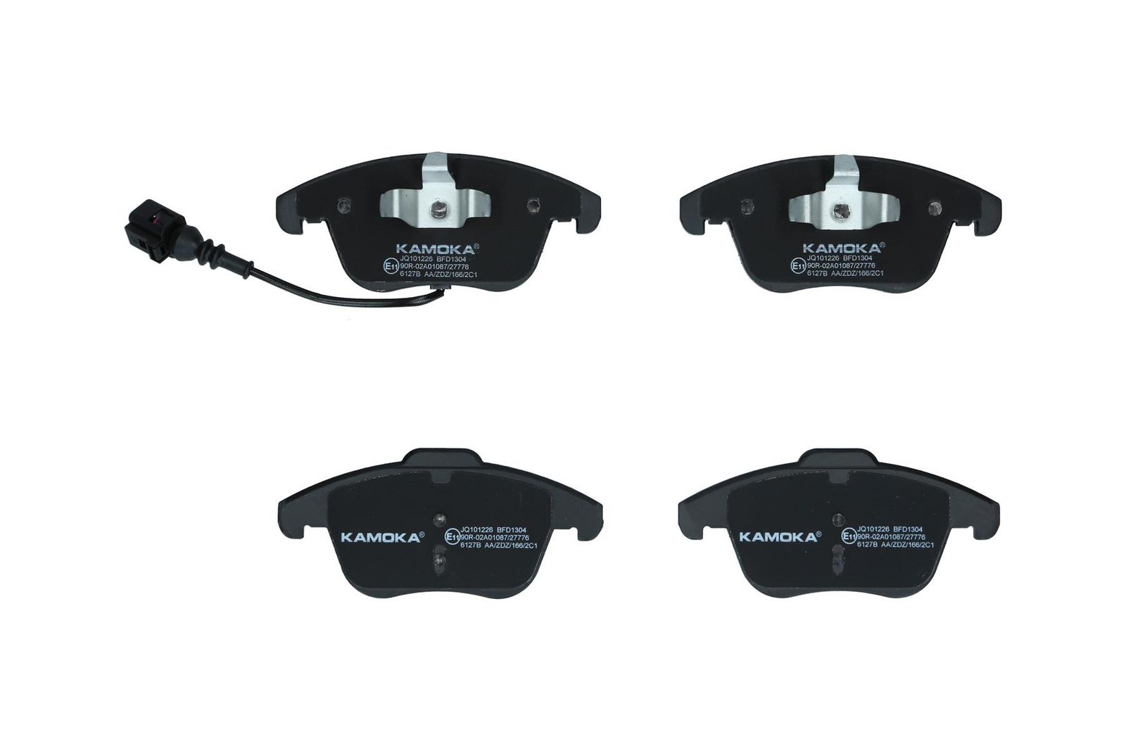 KAMOKA JQ101226 Brake pad set, disc brake
