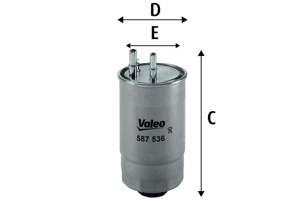 VALEO 587536 Fuel filter