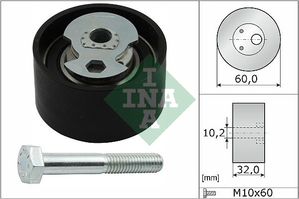 SCHAEFFLER INA 531 0504 10 Tensioner pulley, timing belt