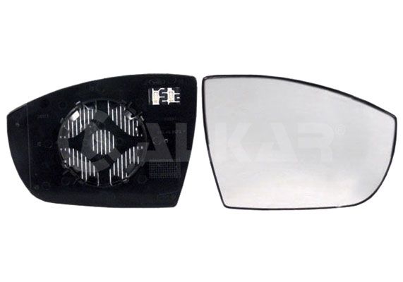 ALKAR 6412134 Mirror glass, exterior mirror