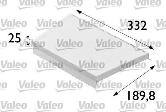 VALEO 698700 Filtras, salono oras