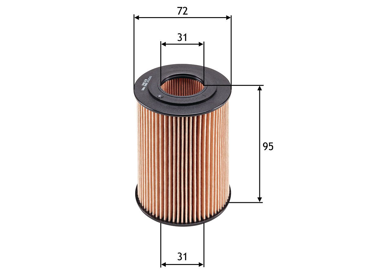 VALEO 586548 Oil filter