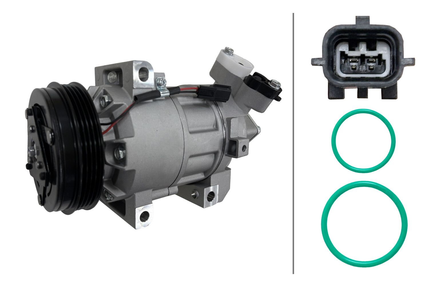 HELLA 8FK 366 202-201 Compressor, air conditioning