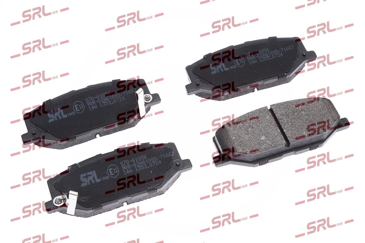 SRLINE S70-01056 Brake pad set, disc brake