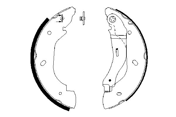 Brake Shoe Set-4