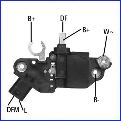 HÜCO 130595 Alternator regulator