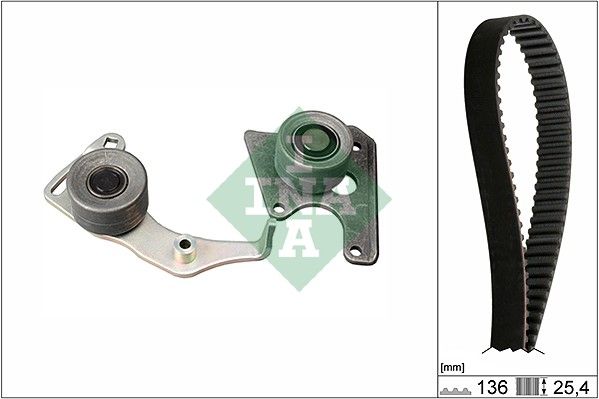 SCHAEFFLER INA 530 0096 10 Timing belt kit