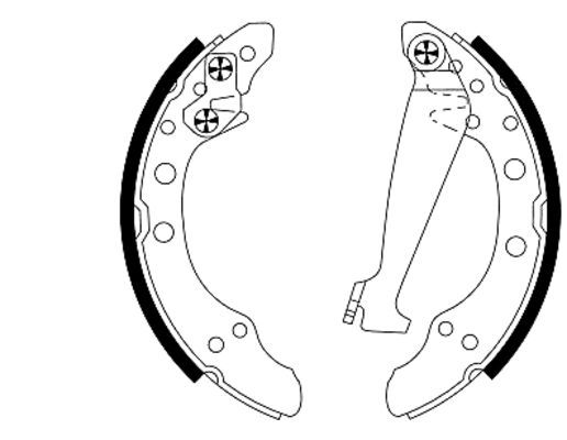 Brake Shoe Set-1