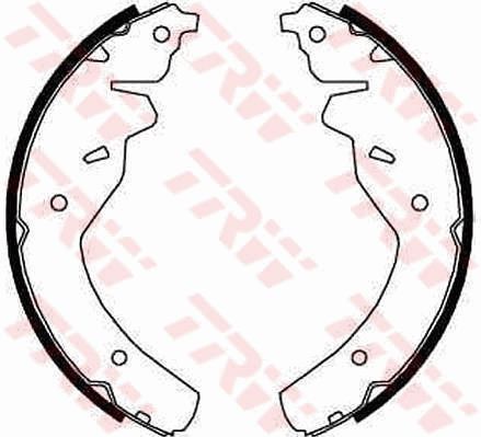 TRW GS8660 Brake shoe set