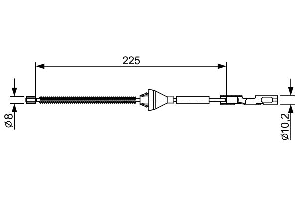 Cable Pull, parking brake-4