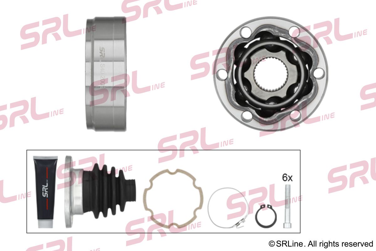 SRLINE S40-2002 Joint kit, drive shaft