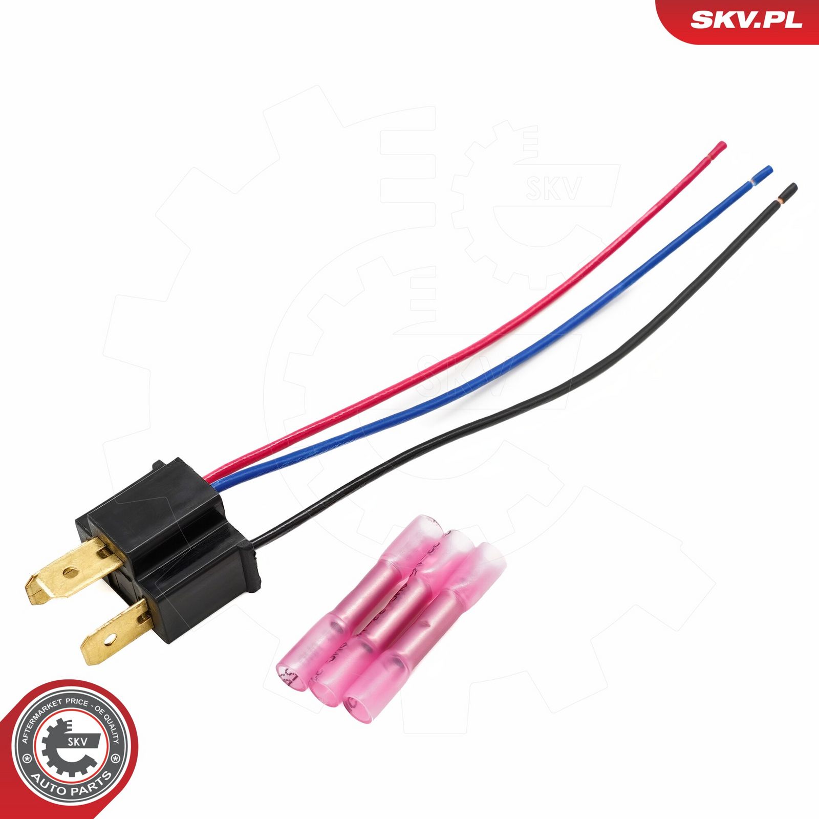 Cable Repair Kit, bulb (high-beam headlight)