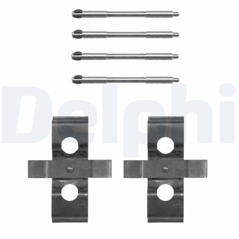 DELPHI LX0652 Accessory kit, disc brake pad