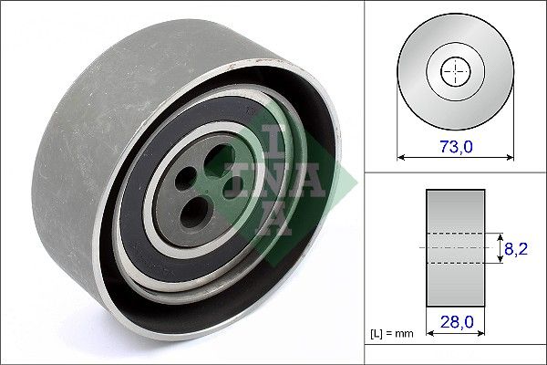 SCHAEFFLER INA 531 0103 20 Tensioner pulley, timing belt