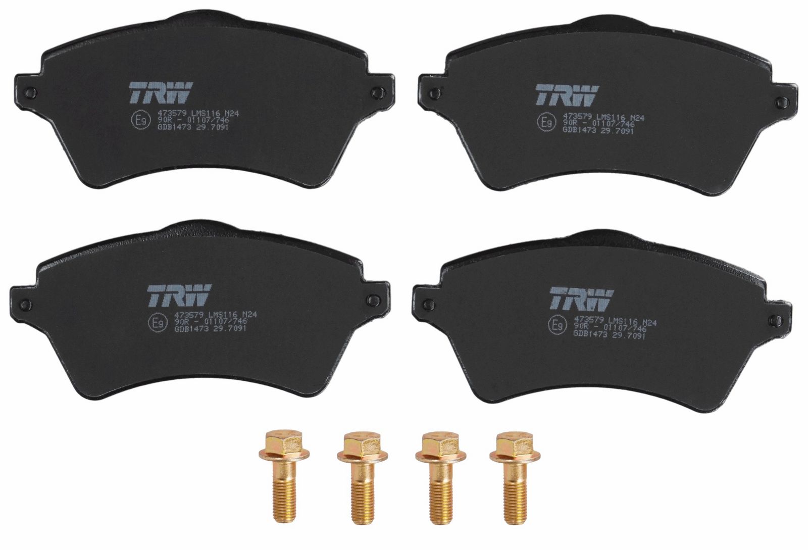 TRW GDB1473 Brake pad set, disc brake