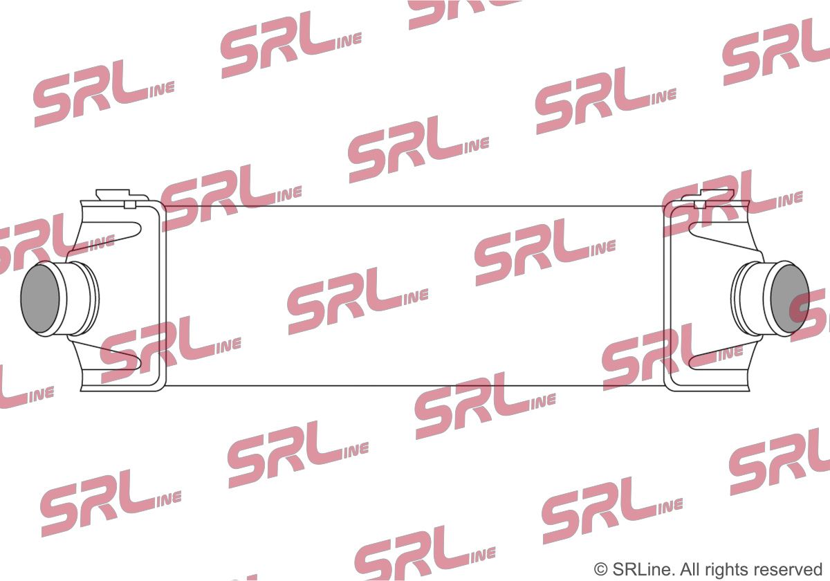 SRLINE 3248J8-1 Charge air cooler
