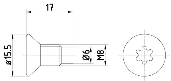 TEXTAR TPM0004 Bolt, brake disc